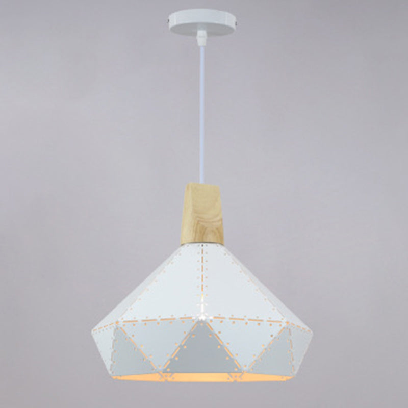 Metall Diamond Hanging Lamp Kit Moderner Stil Down Lighting Anhänger für Esszimmer