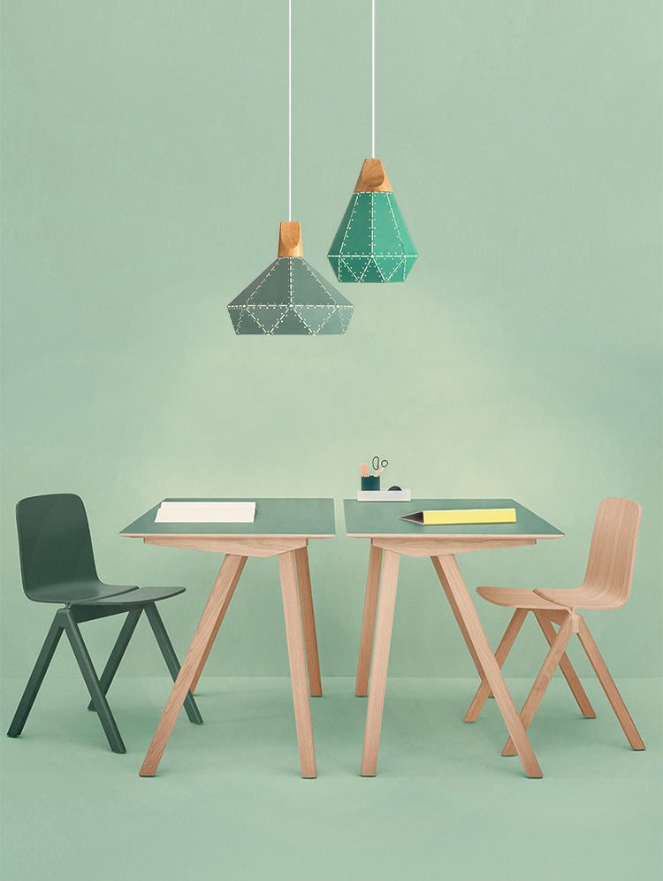 Metall Diamond Hanging Lamp Kit Moderner Stil Down Lighting Anhänger für Esszimmer