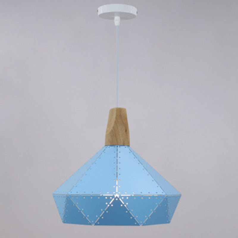 Metall Diamond Hanging Lamp Kit Moderner Stil Down Lighting Anhänger für Esszimmer