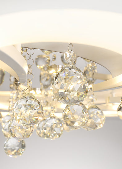 Modern Flower-Shaped Ceiling Flush Mount Lights Acrylic Ceiling Flush