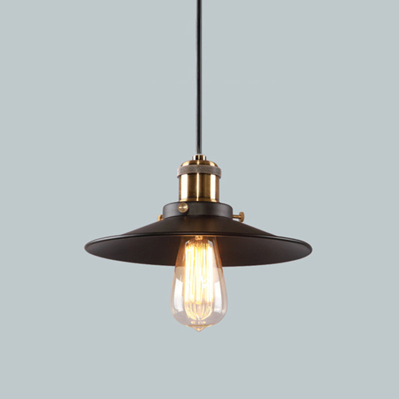 1 pendentif léger pendentif léger industriel de style industriel en métal