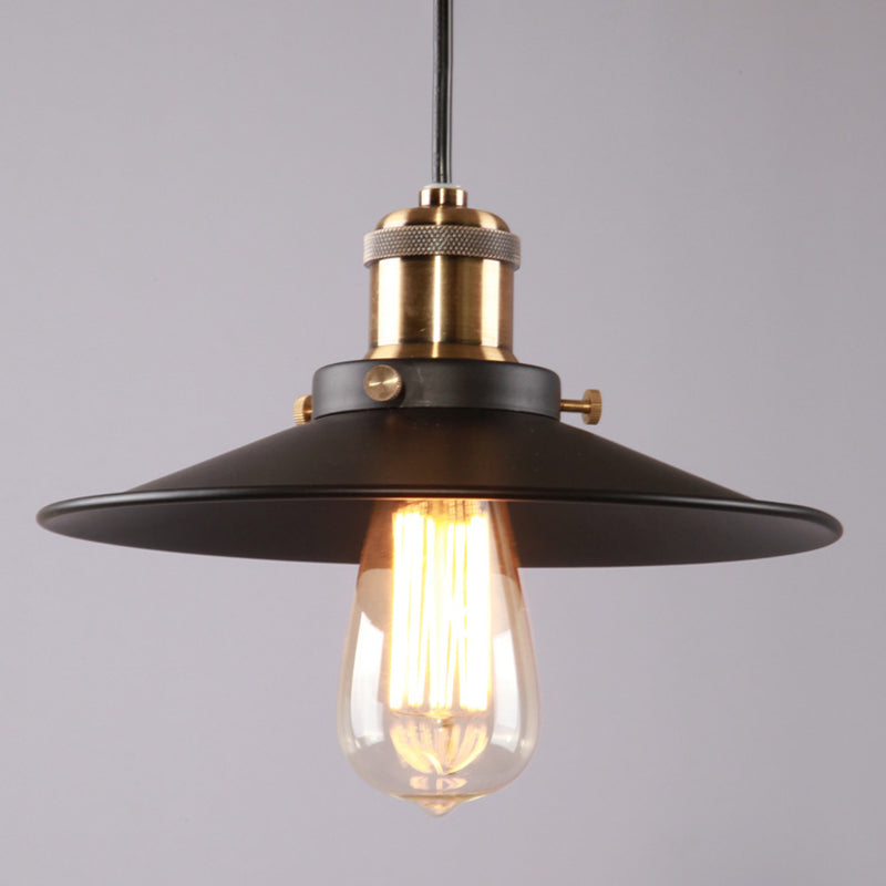 1 pendentif léger pendentif léger industriel de style industriel en métal