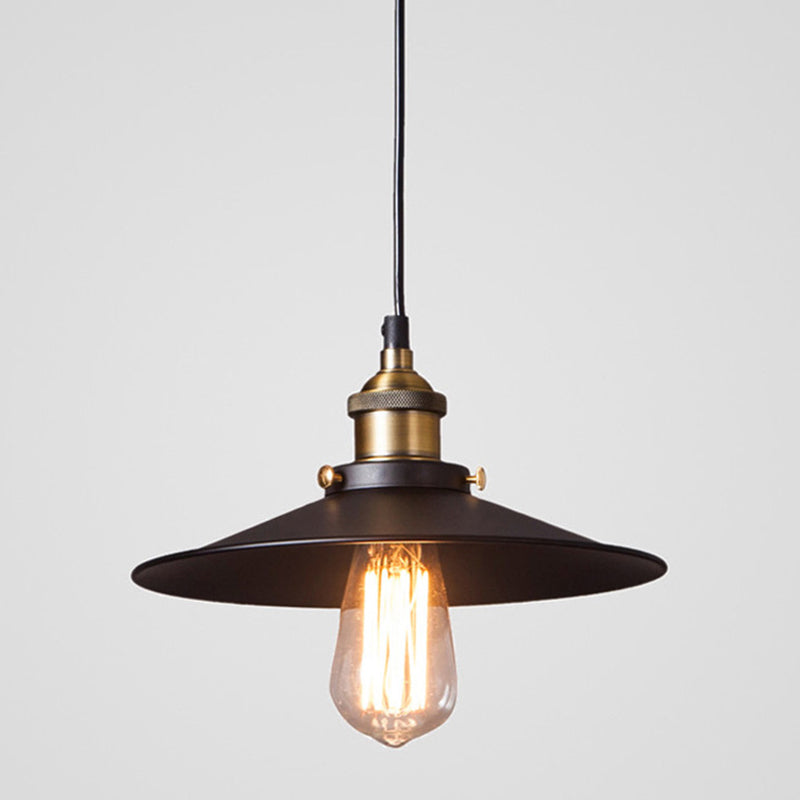 1 pendentif léger pendentif léger industriel de style industriel en métal