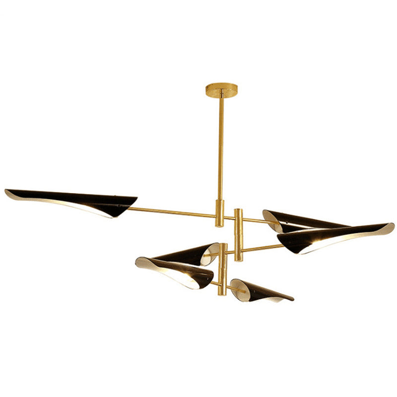 Shaded Living Room Ceiling Pendant Light Metal Simplicity Pendant Lighting Fixture