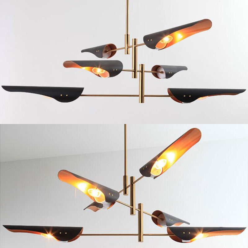 Shaded Living Room Ceiling Pendant Light Metal Simplicity Pendant Lighting Fixture