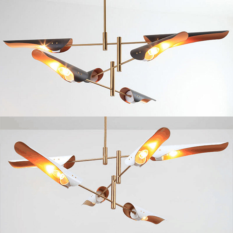 Shaded Living Room Ceiling Pendant Light Metal Simplicity Pendant Lighting Fixture