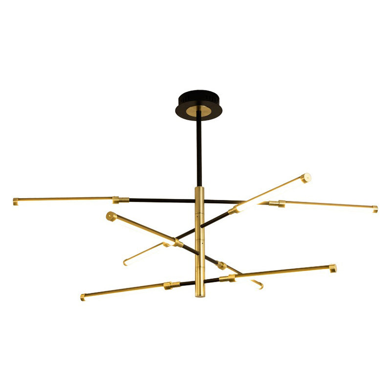 Semplicità lampada lampadina lineare lampada in metallo lampada lampadario a LED