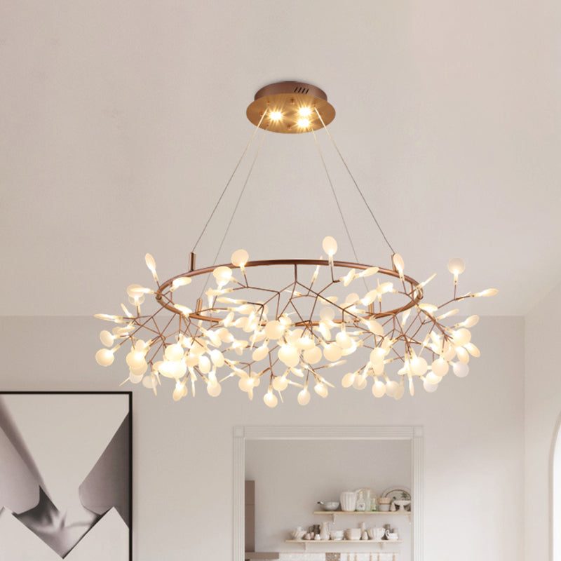 Moderni apparecchi per illuminazione a lampadario spray kit a sospensione acrilica