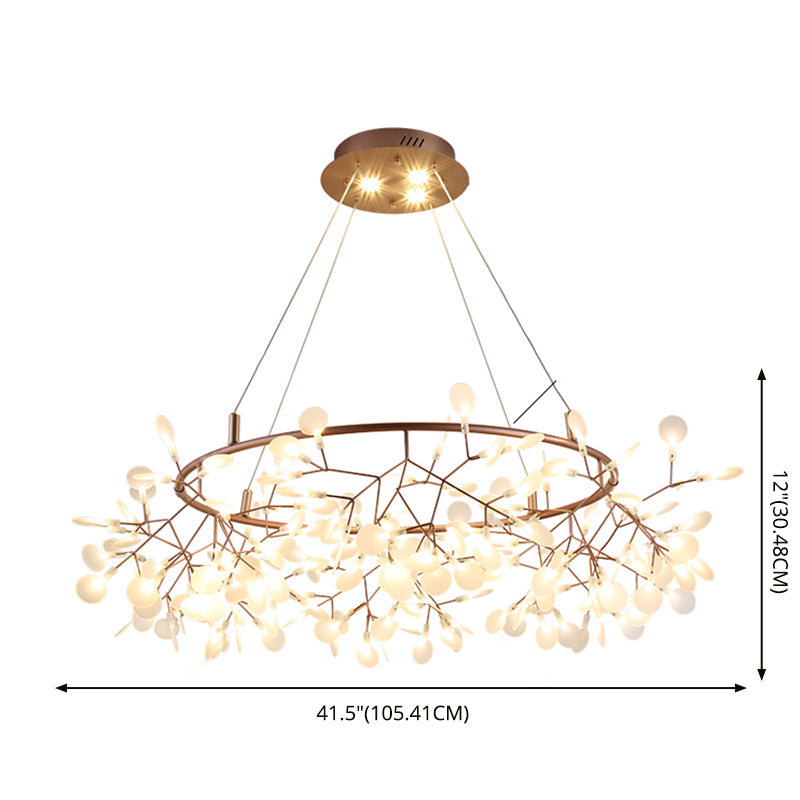 Moderni apparecchi per illuminazione a lampadario spray kit a sospensione acrilica