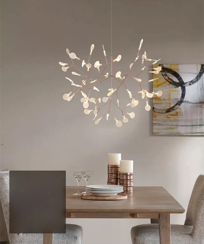 Moderni apparecchi per illuminazione a lampadario spray kit a sospensione acrilica