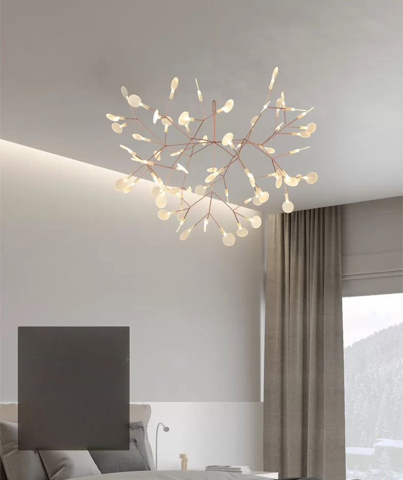 Moderni apparecchi per illuminazione a lampadario spray kit a sospensione acrilica