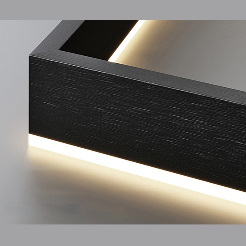 Modern Square Chandelier Light Fixtures Metal Chandelier
