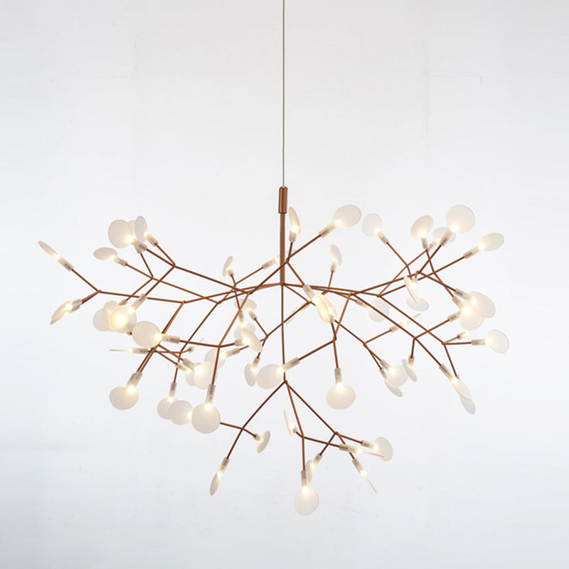 Luz de lámpara de araña de spray moderna kit de luz acrílico de acrílico