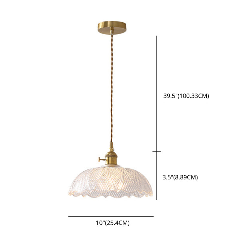 1 lumière suspendue au plafond suspension en verre contemporain suspension suspendue pour le restaurant