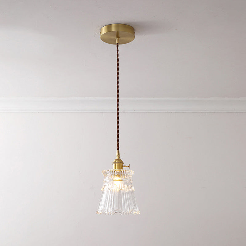 1 lumière suspendue au plafond suspension en verre contemporain suspension suspendue pour le restaurant