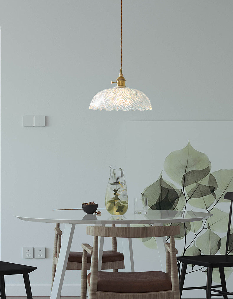 1 lumière suspendue au plafond suspension en verre contemporain suspension suspendue pour le restaurant