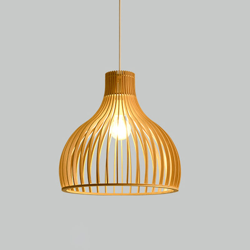 1 plafonnier léger des plafonniers créatifs moderne en bois pour le magasin de vêtements