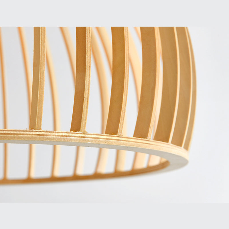 1 plafonnier léger des plafonniers créatifs moderne en bois pour le magasin de vêtements