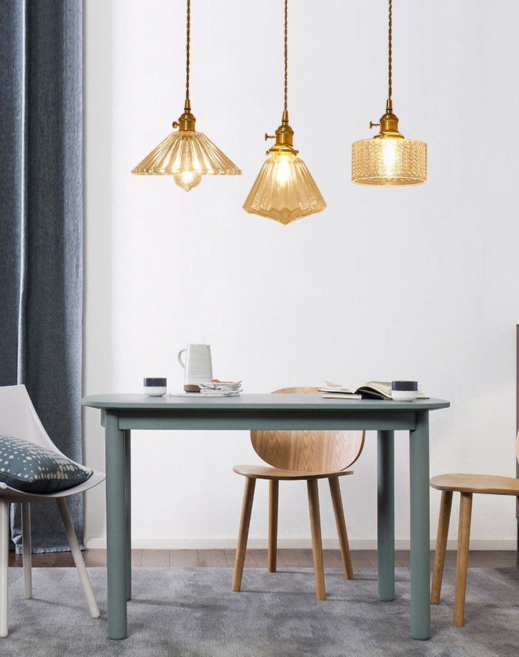 1 plafonnier léger des plafonniers créatifs moderne en verre pour le magasin de vêtements