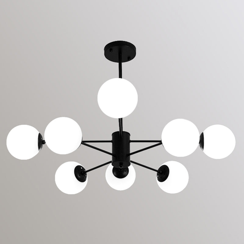 Aparte de iluminación de latón completo de estilo negro