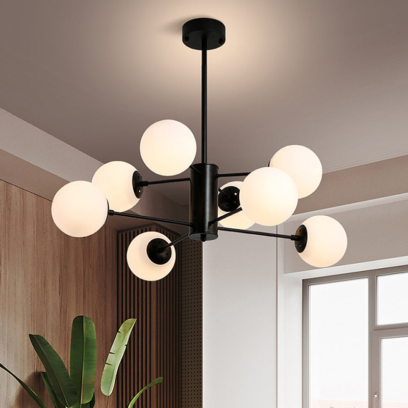 Aparte de iluminación de latón completo de estilo negro