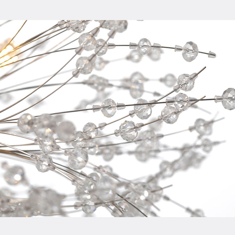 Moderne Spray Hanging Pendell Lichtkristall Anhängerbeleuchtung