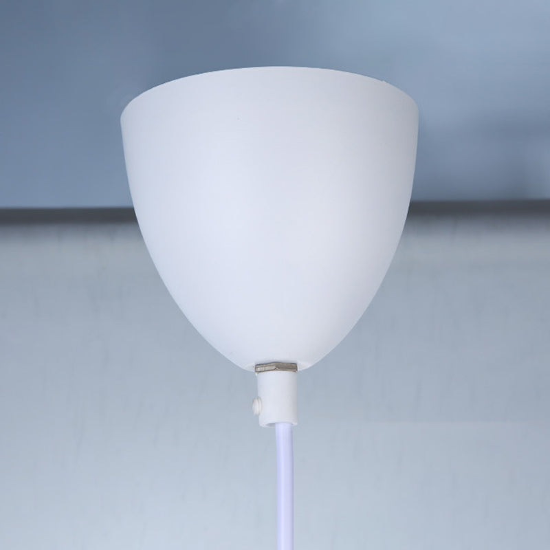 1 niveaux concentriques en couches légères lampe à pension nordique lampe suspendue en métal pour salle à manger