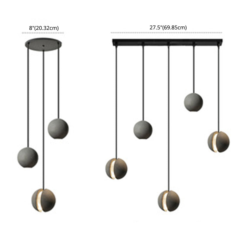 Modern Global Pendant Ceiling Lights Stone Pendant Lights