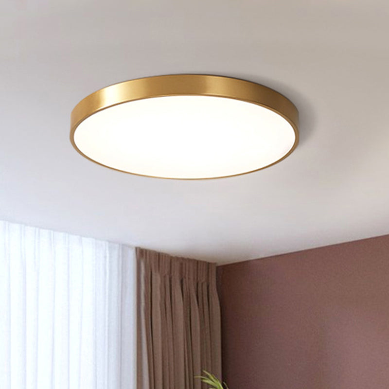 Luminaire de plafond encastré moderne en métal