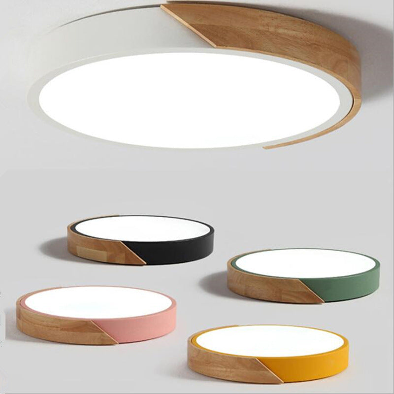 Circular Flush Mount Light Fixtures Modern Acrylic Flush Mount Lamp