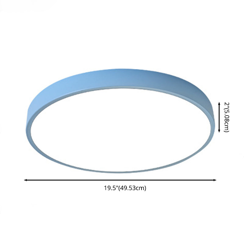 Acrylic Circular Flush Mount Ceiling Lights Modern Flush Mount Lamp