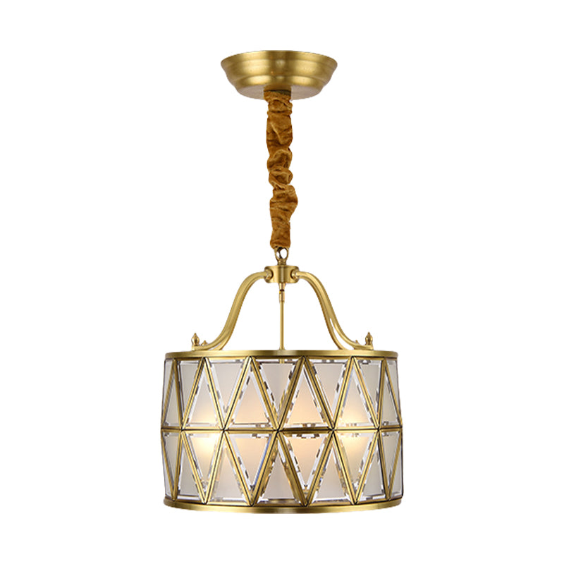 Drum Lampant Lampant Lampant Lampant Lampant Lampant Lampant 4/6 Lights 16 "/19" Camera da pranzo larga appendere il soffitto in oro in oro