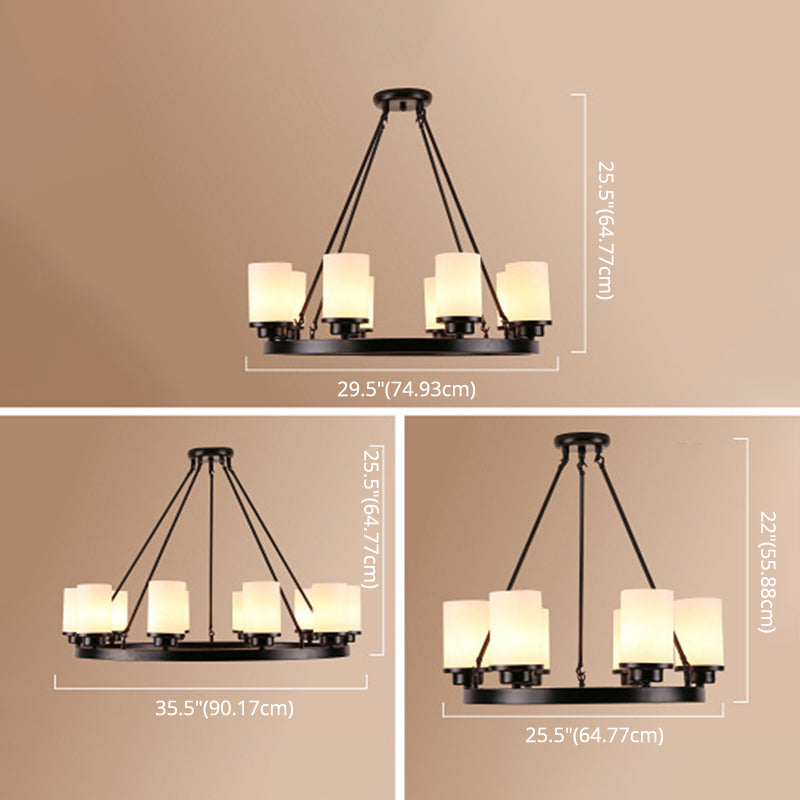 Fon de fer forgé noir