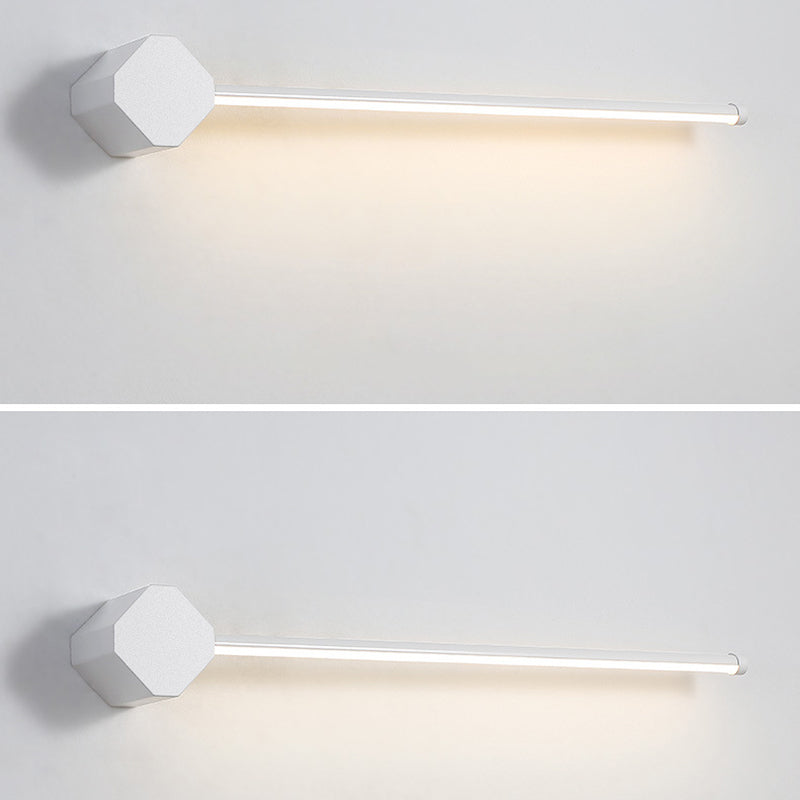 Lampade per pareti di vanità lineare moderne Sconce da vanità in metallo