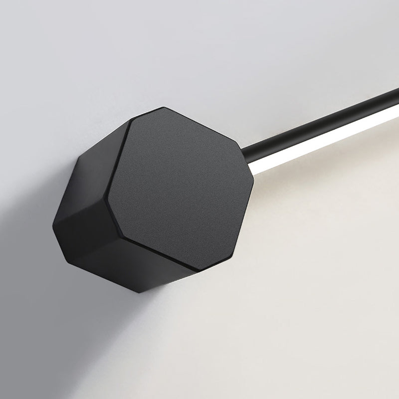 Lampade per pareti di vanità lineare moderne Sconce da vanità in metallo