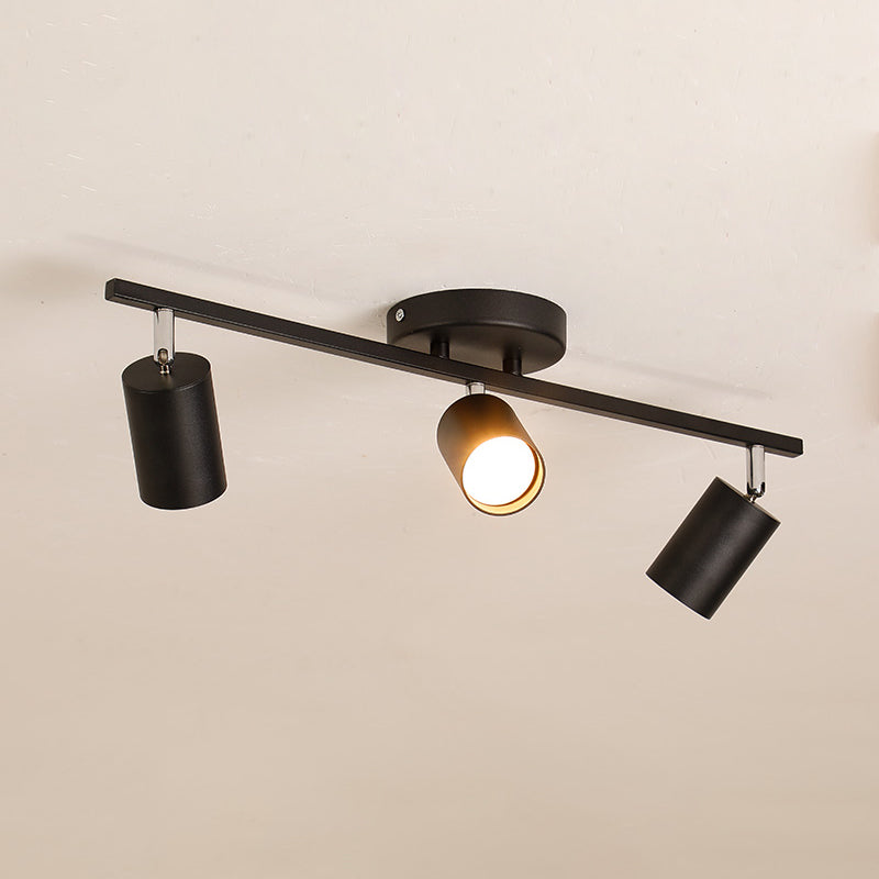 Nordic Ceiling Track Lighting Household Surface Mounted Downlight for Living Room Background Wall Cloakroom and Commercial Shop