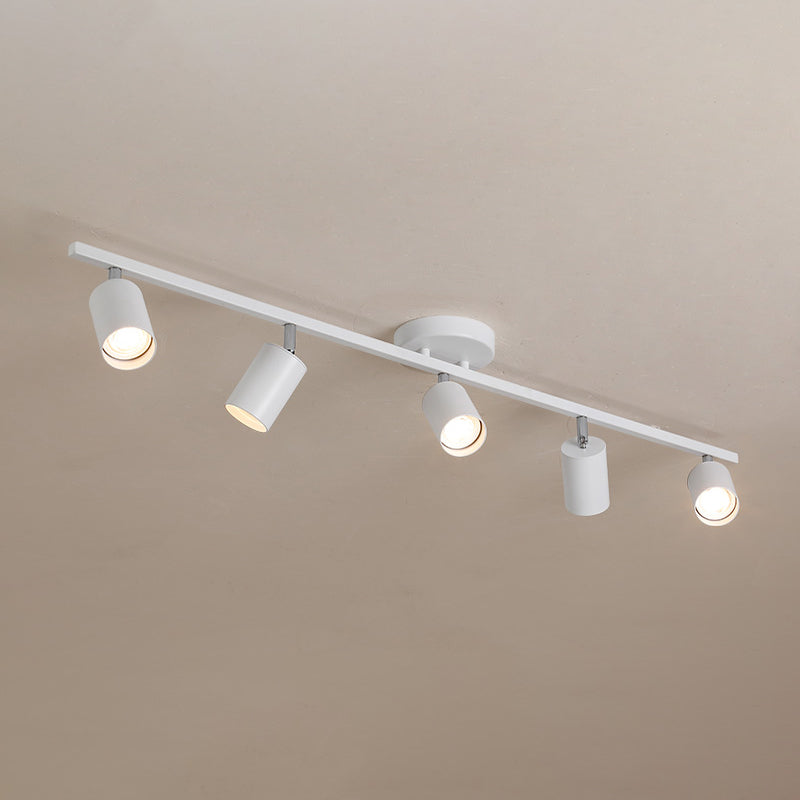 Nordic Ceiling Track Lighting Household Surface Mounted Downlight for Living Room Background Wall Cloakroom and Commercial Shop