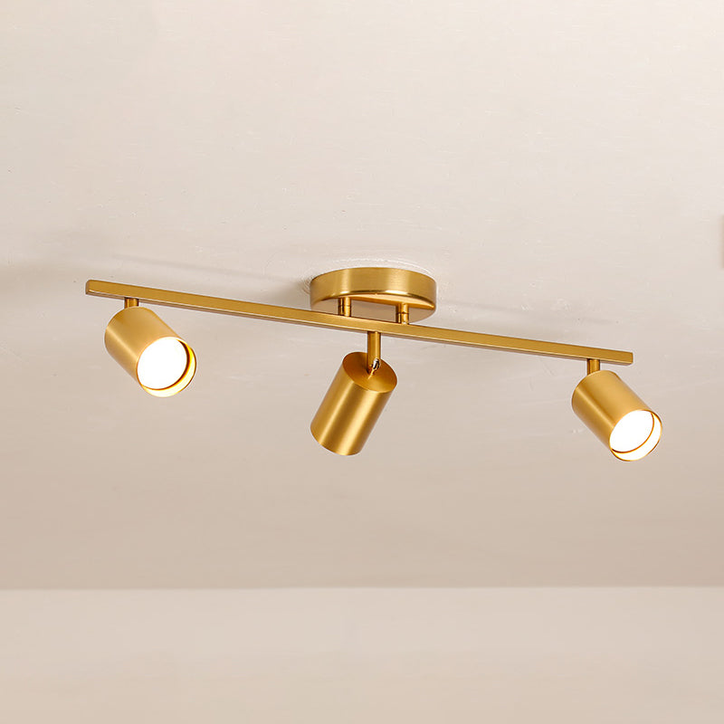 Nordic Ceiling Track Lighting Household Surface Mounted Downlight for Living Room Background Wall Cloakroom and Commercial Shop