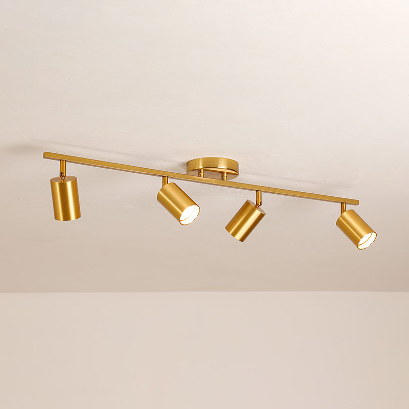 Nordic Ceiling Track Lighting Household Surface Mounted Downlight for Living Room Background Wall Cloakroom and Commercial Shop
