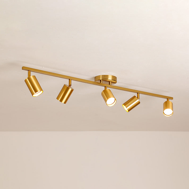 Nordic Ceiling Track Lighting Household Surface Mounted Downlight for Living Room Background Wall Cloakroom and Commercial Shop