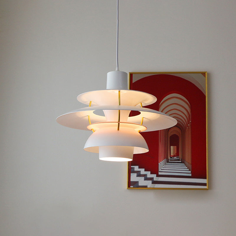 Modern Simplicity Geometric Hanging Pendnant Lamp Aluminum Hanging Pendant Lights for Restaurant