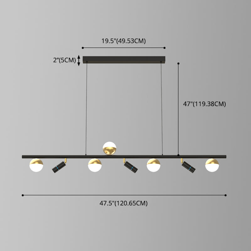 Accesorios de iluminación de lámpara de lámparas modernas