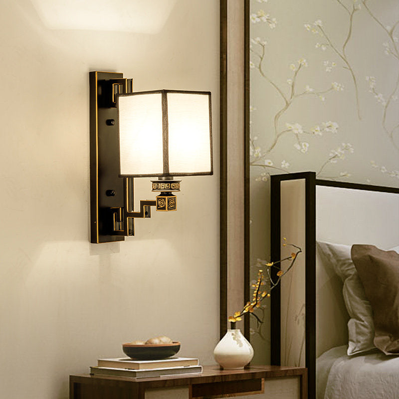 1 Idée d'éclairage mural en tissu léger