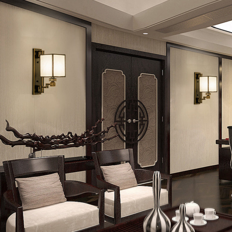 1 Idée d'éclairage mural en tissu léger