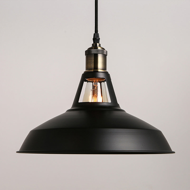 1 lichten schuur hangende verlichtingsarmaturen industriële stijl metalen plafondlicht voor restaurant