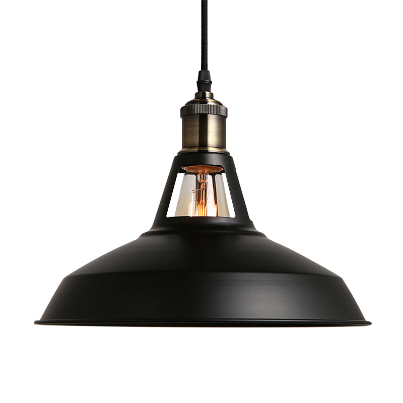 1 Lichter Scheune hängende Leuchten Industriestil Metall Deckenleuchte für das Restaurant