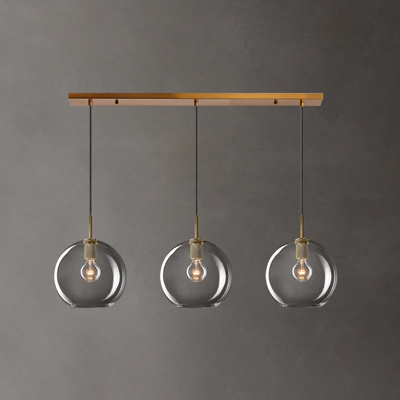 Luminaire pendentif ombré en verre