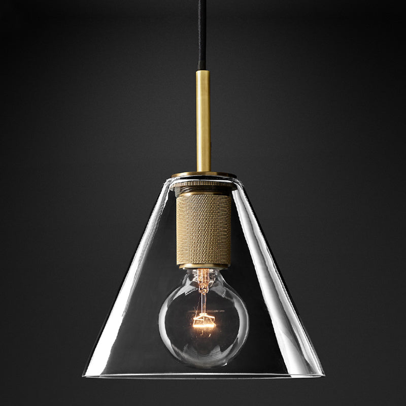 Luminaire pendentif ombré en verre