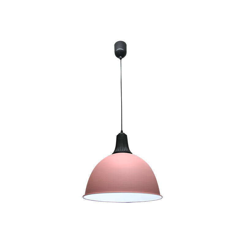 Contemporary Style Dome Pendant Light Kit Metal Dinning Room Hanging Pendant Lamp