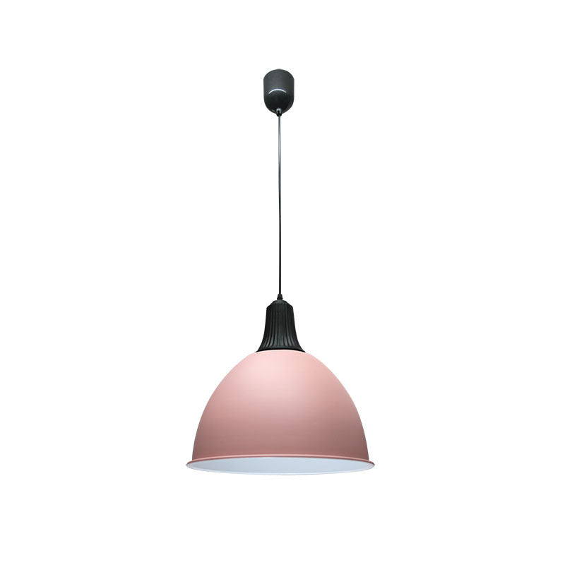 Contemporary Style Dome Pendant Light Kit Metal Dinning Room Hanging Pendant Lamp